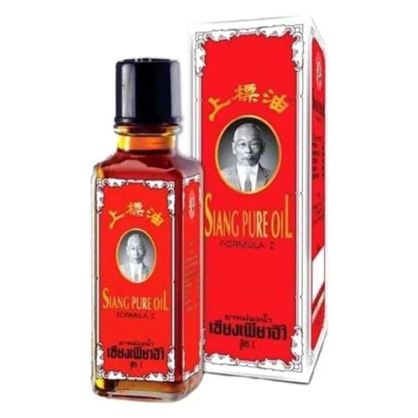 Тайское лечебное масло Siang Pure Oil Formula 1, Таиланд 25 мл.
