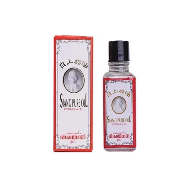 Тайское лечебное масло Siang Pure Oil Formula 2, Таиланд 25 мл.