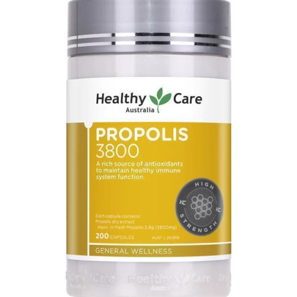 Прополис в капсулах Премиум Propolis 3800 Healthy Care 200 шт