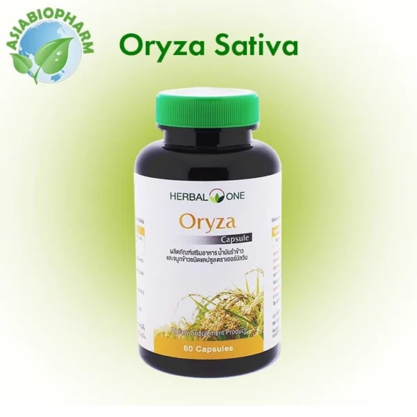 Масло риса и пшеницы в капсулах Herbal One 60 шт