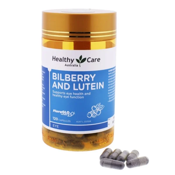 Лютеин и черника для зрения Healthy Care 120 капсул