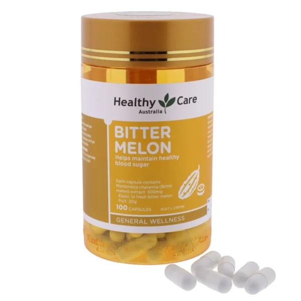 Горькая дыня (Момордика хоранция) 500 мг Healthy Care 100 шт