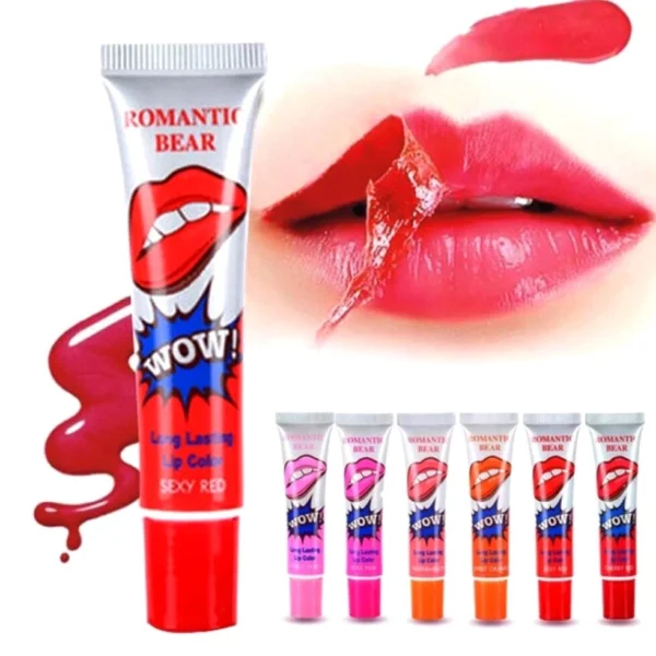 Тинт для губ Romantic Bear Long Lasting Lip Color WOW (в ассортименте), 15 мл , Таиланд