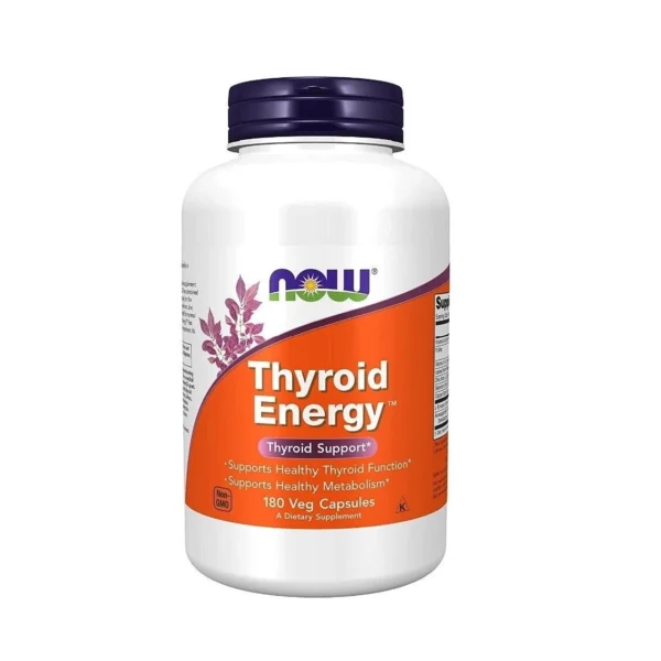 Тироид для щитовидной железы NOW Foods Thyroid Energy,180 капсул США