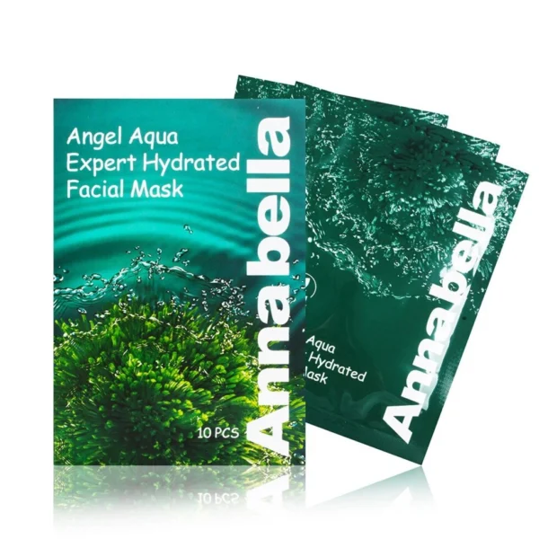 Тканевая маска с Морскими Водорослями для всех типов кожи  Annabella Angel Aqua Facial Mask,  Таиланд