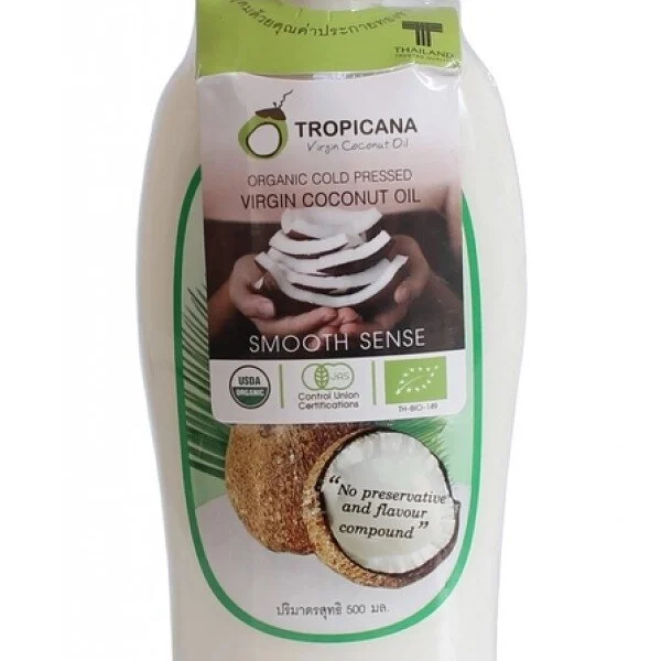 Тропикана Кокосовое масло 500 мл /Tropicana Virgin Coconut Oil 500 ml
