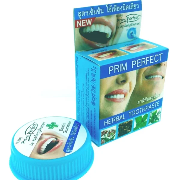 Твердая зубная паста Prim Perfect 25 гр / Herbal Toothpaste Prim Perfect  25 gr., Таиланд