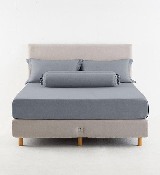 LOTUS Bedding Set 3.5ft.(3pcs.) NORDEN ELEMENTS : GRANITE Deep Gray Оригинал