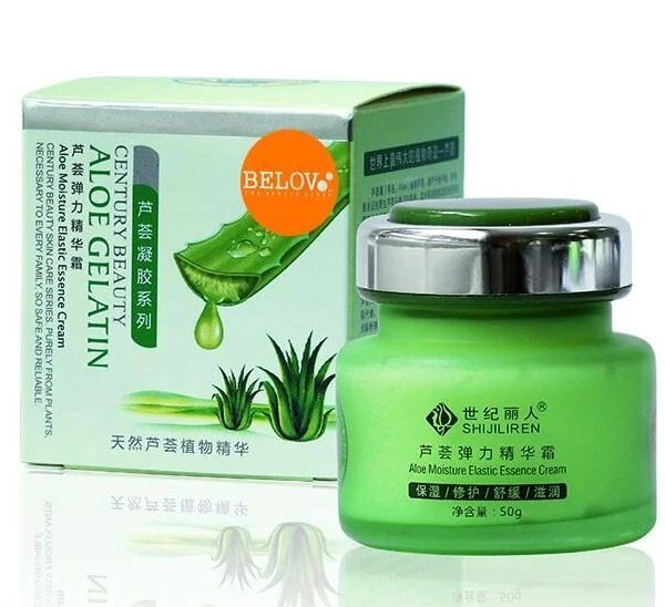 Увлажняющий крем для лица Belov Aloe Gelatin Centuru Beauty, Таиланд, 50 гр
