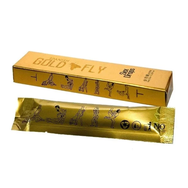 Возбуждающие капли для женщин и мужчин Шпанская Мушка Spanish Gold Fly, 1шт  5 мл.