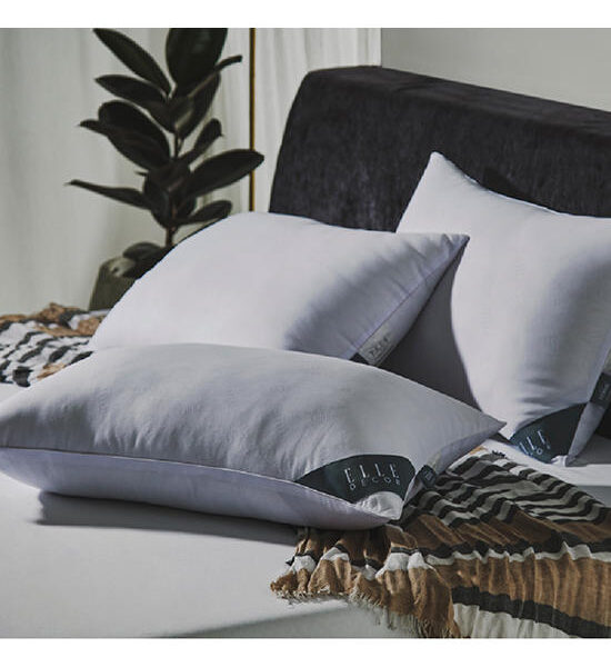 ELLE DECOR ELLE DECOR PILLOW : NANO SILK - FIRM White Оригинал