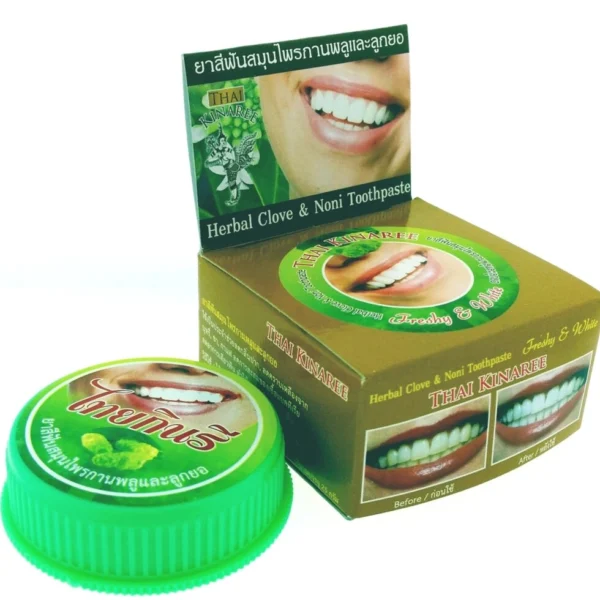Зубная паста с экстрактом нони отбеливающая / Thai Kinaree Noni Herbalize White Toothpaste