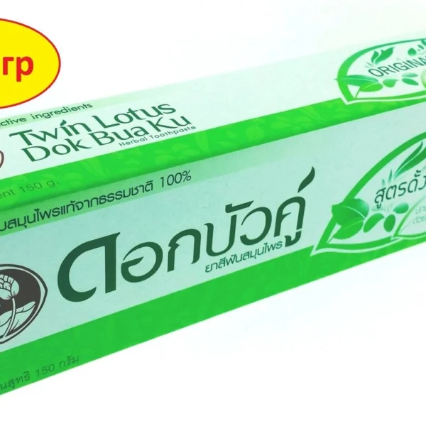 Зубная паста Twin Lotus Dok Bua Ku Herbal Toothpaste Original, 150 гр. Таиланд