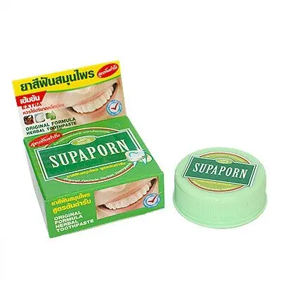 Зубная травяная паста Supaporn, Таиланд, 25 гр