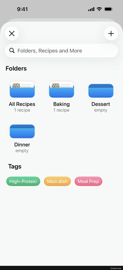 Добавление recipe (link) 2