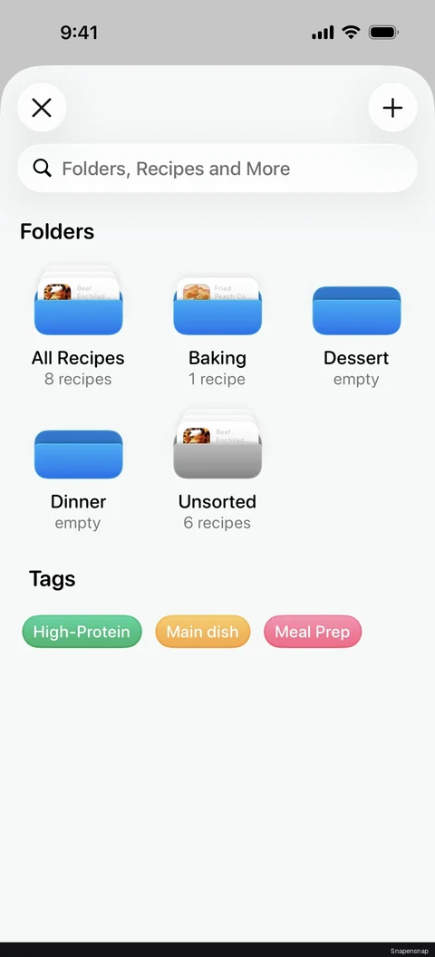 Добавление recipe (Meal Plan) 3