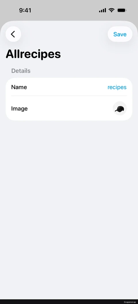Редактирование a recipe feed 6