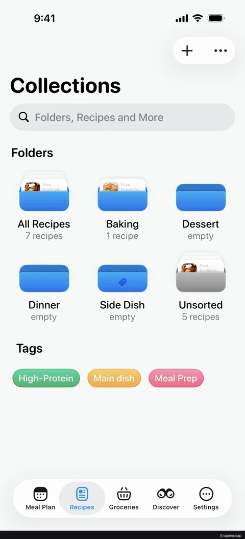Создание folder 7