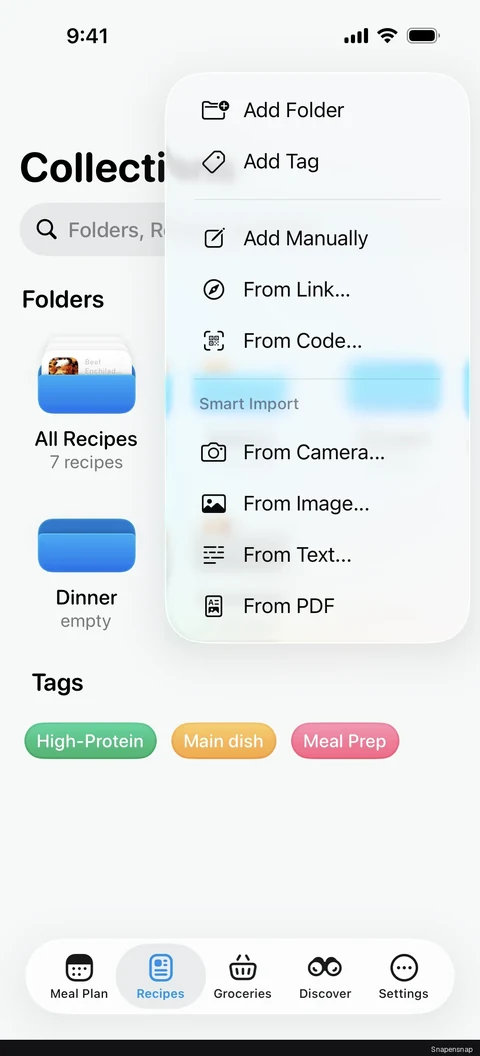 Создание folder 2