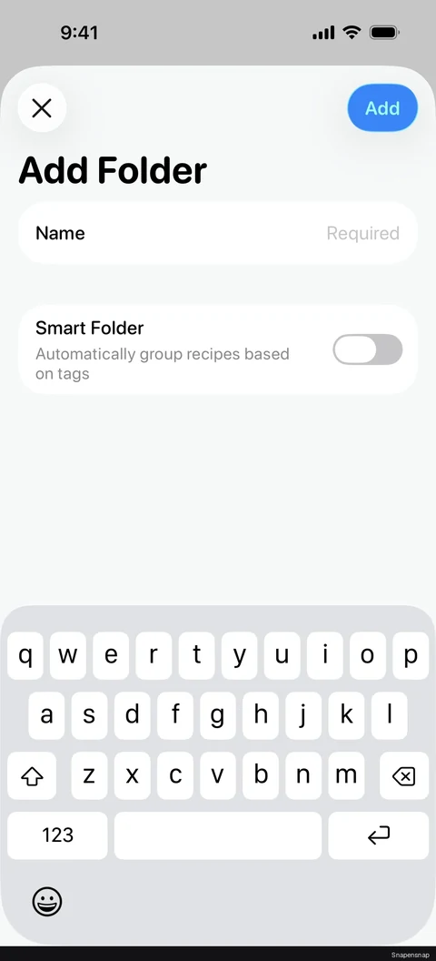 Создание folder 3