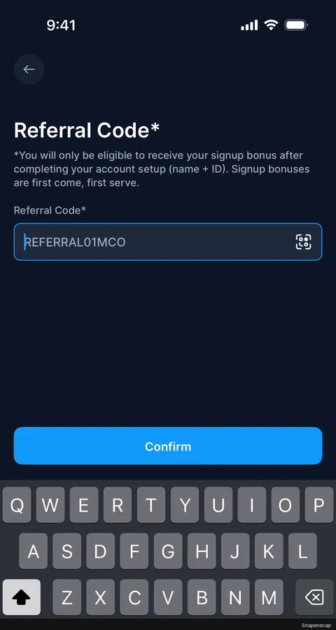 Добавить: referral code 2