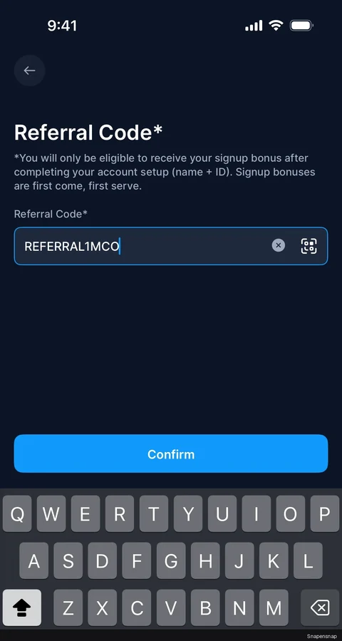 Добавить: referral code 3