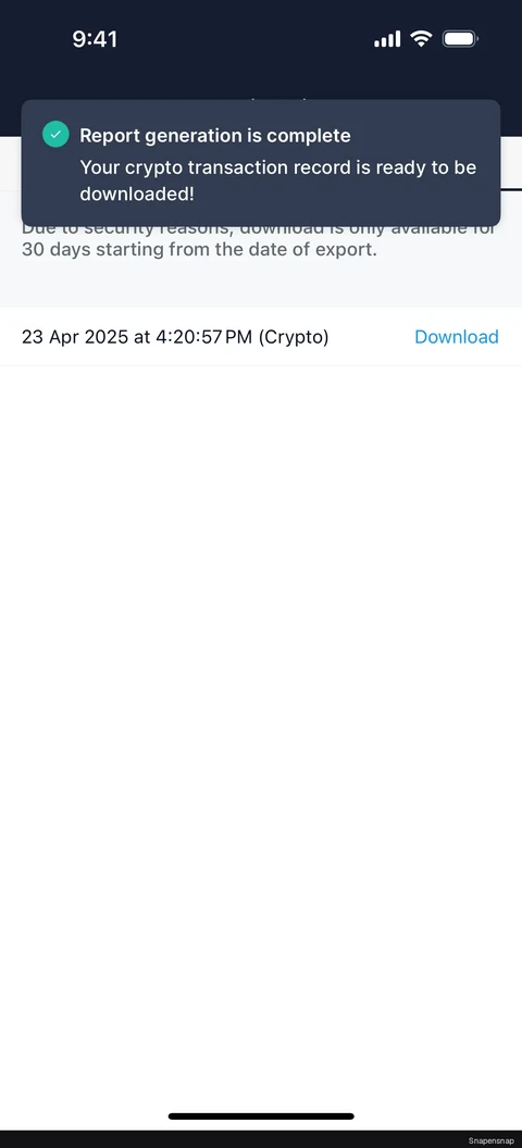 Экспорт transaction history 4