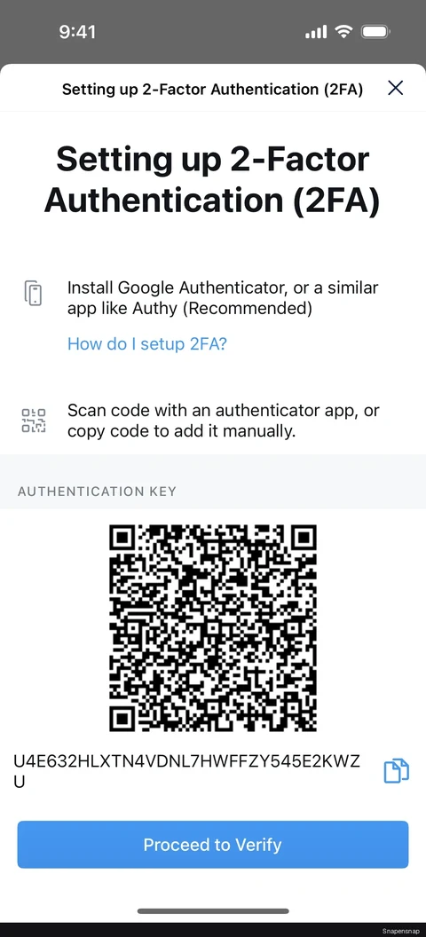 Настройка 2FA 4