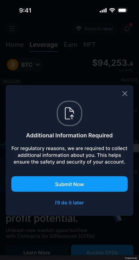 Настройка CFD wallet 2