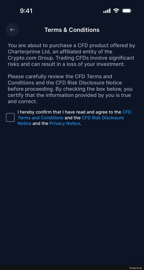 Настройка CFD wallet 9