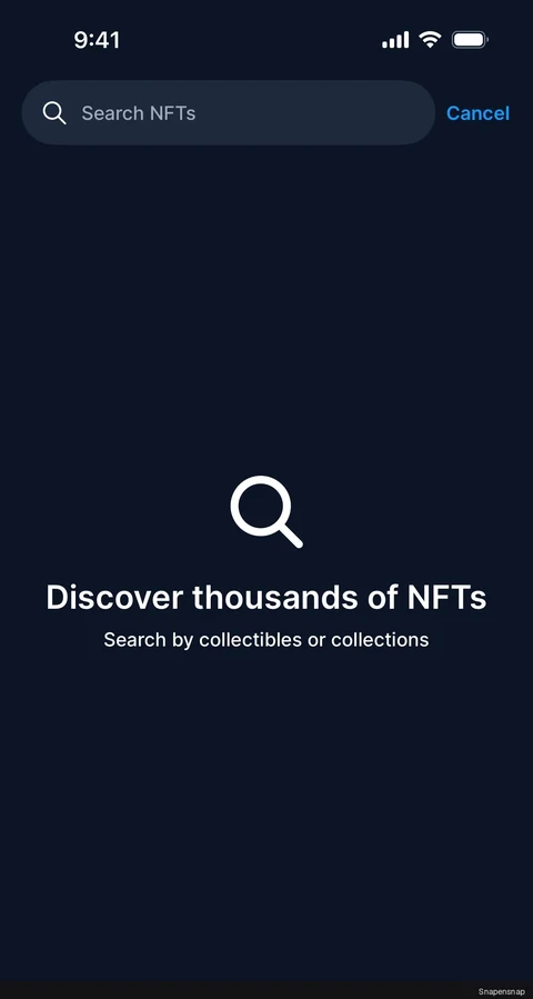 Поиск NFTs 2