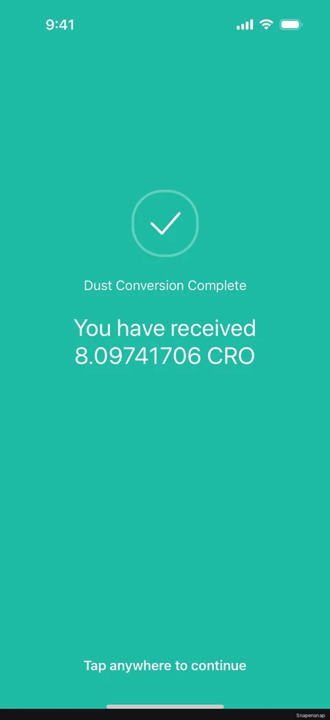 Сценарий: Converting small balances 8