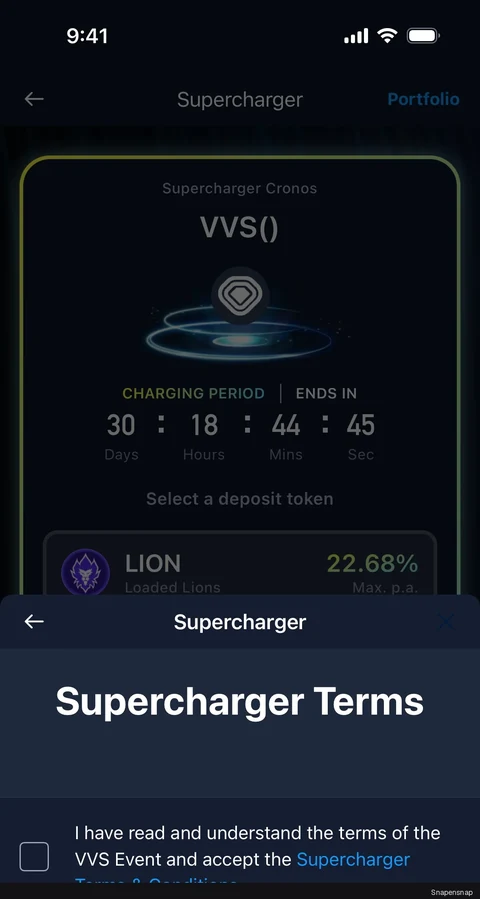 Сценарий: Deposit a coin (Supercharger) 3