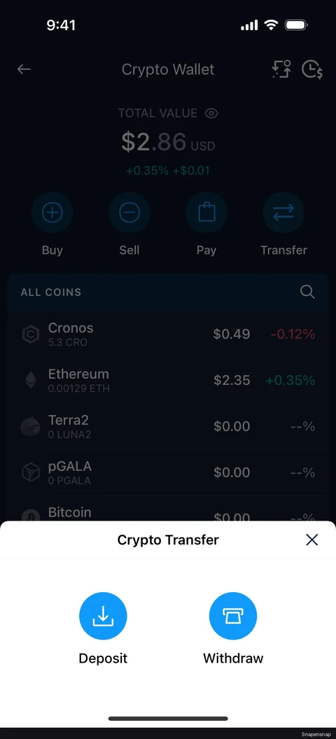Сценарий: Deposit a coin 2