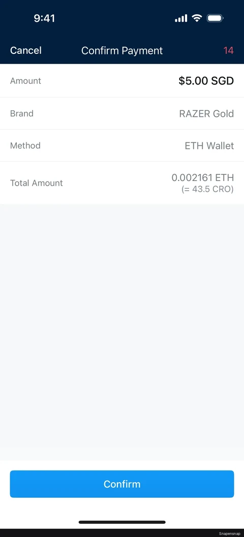 Сценарий: Purchasing a gift card 8