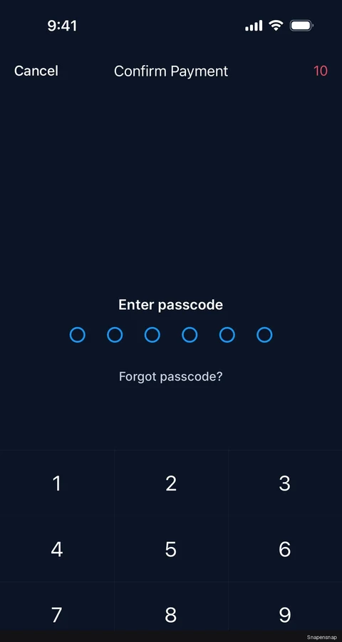 Сценарий: Purchasing a gift card 9