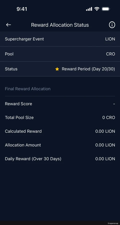 Сценарий: Reward detail 4