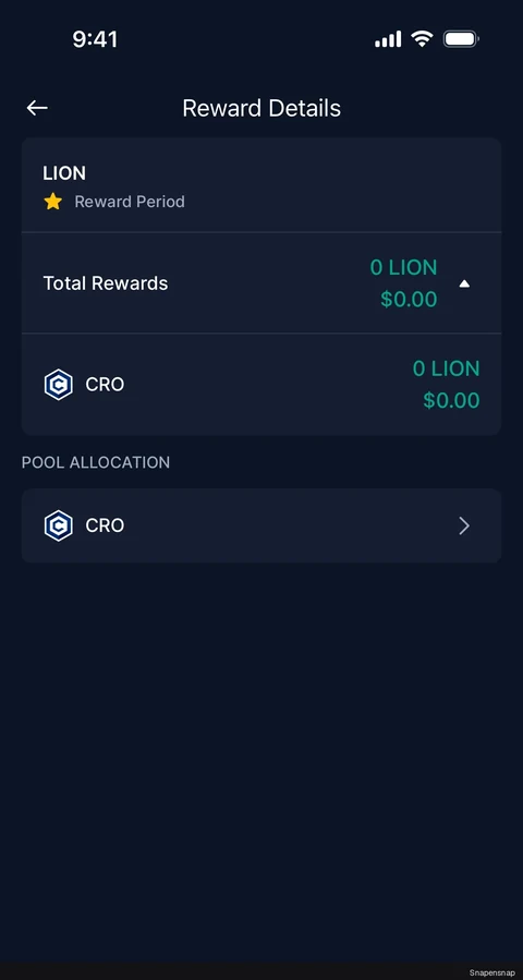 Сценарий: Reward detail 3