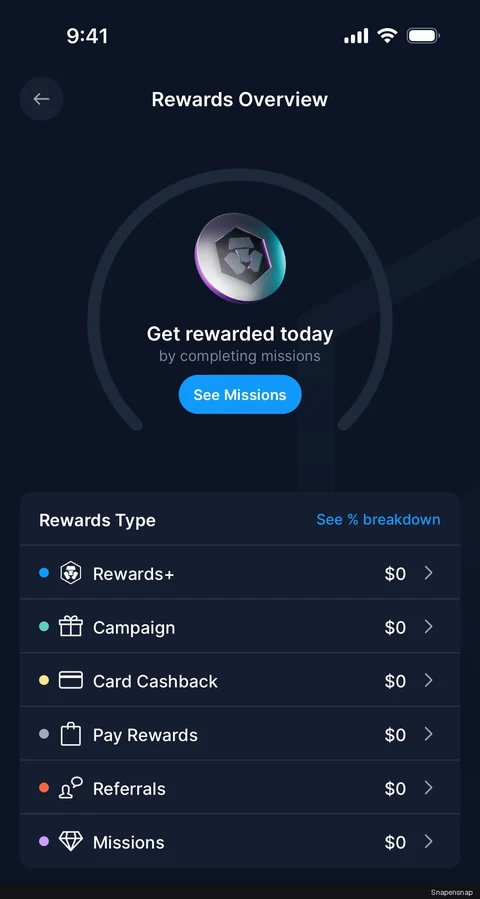 Сценарий: Rewards earned 2