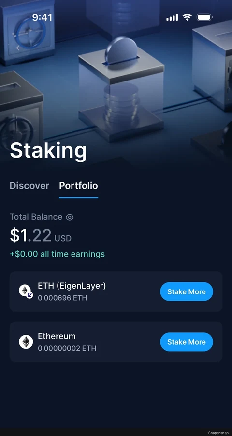 Сценарий: Staking 3