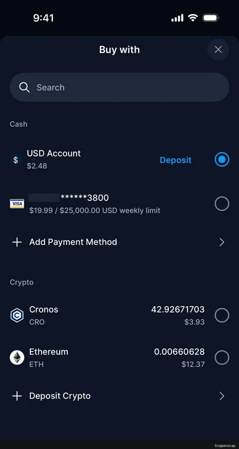Смена платёж method 2