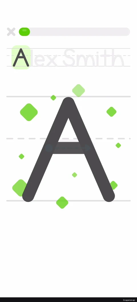 Завершение handwriting lesson 4
