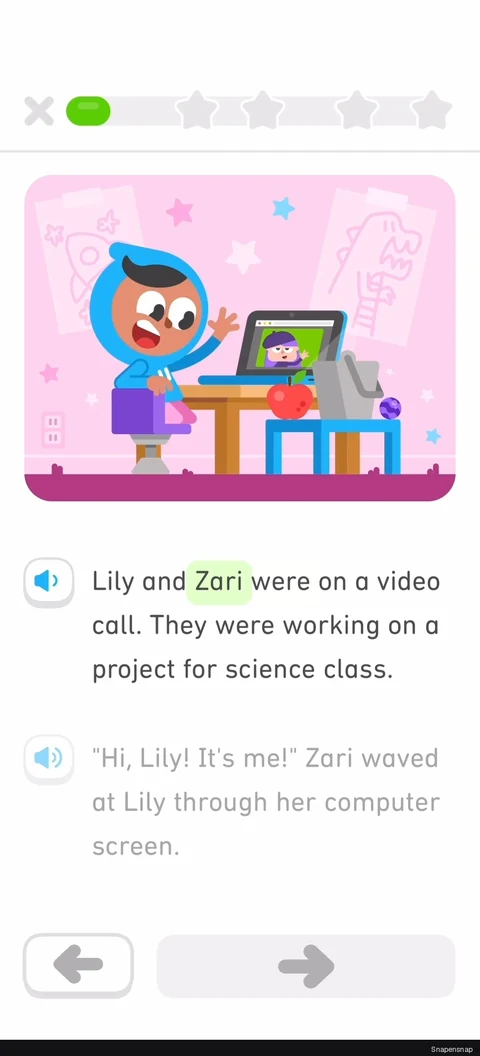 Завершение story lesson 4
