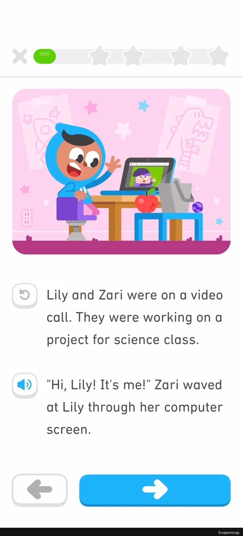 Завершение story lesson 5