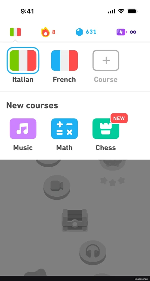 Добавление course (language) 12