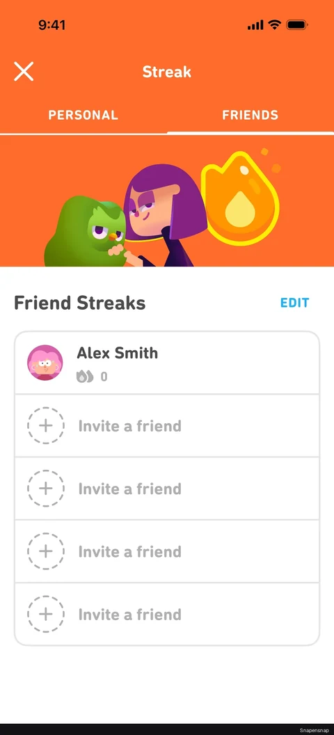Принятие streak request 2