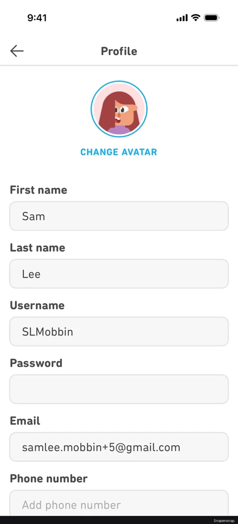 Профиль (settings) 2