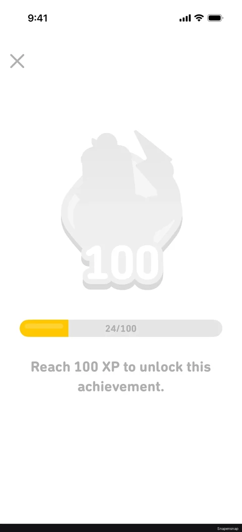 Сценарий: Achievement detail 2
