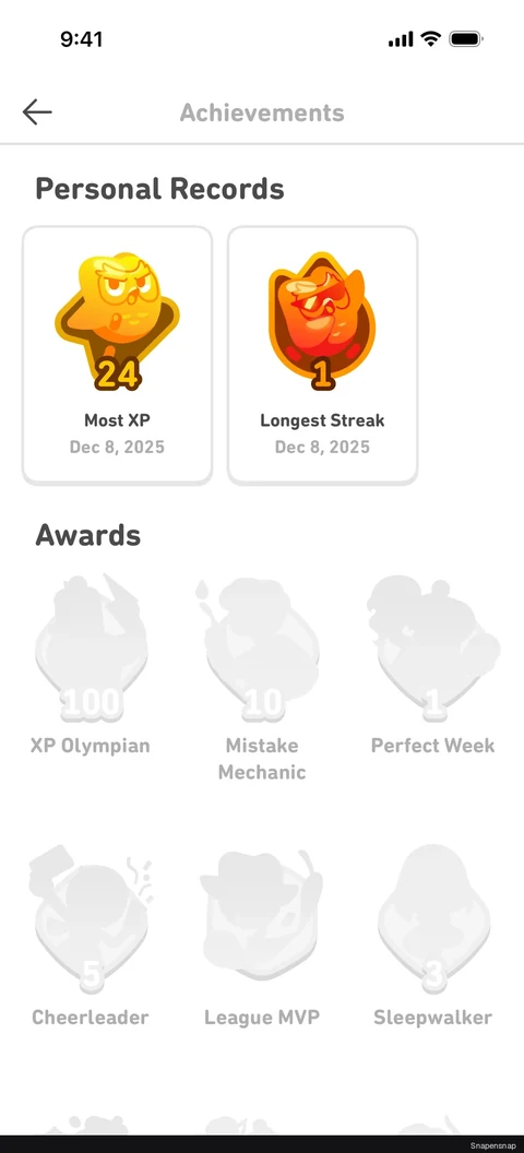 Сценарий: Achievements 2