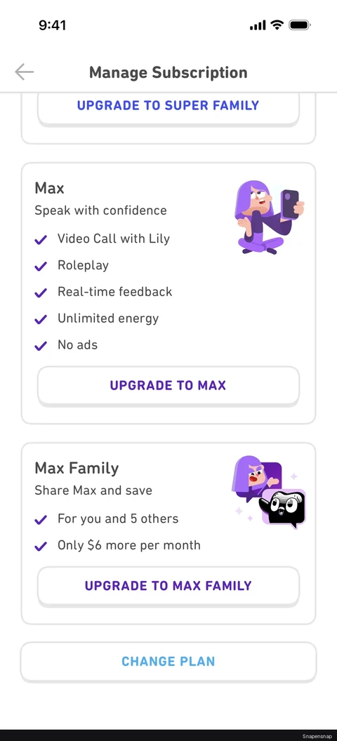 Сценарий: Manage a subscription 3